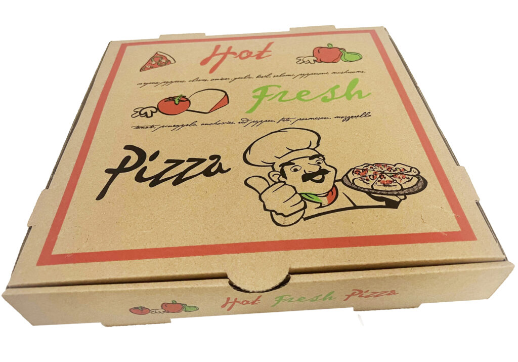 Ingredients Hot Fresh ECO pizza boxes